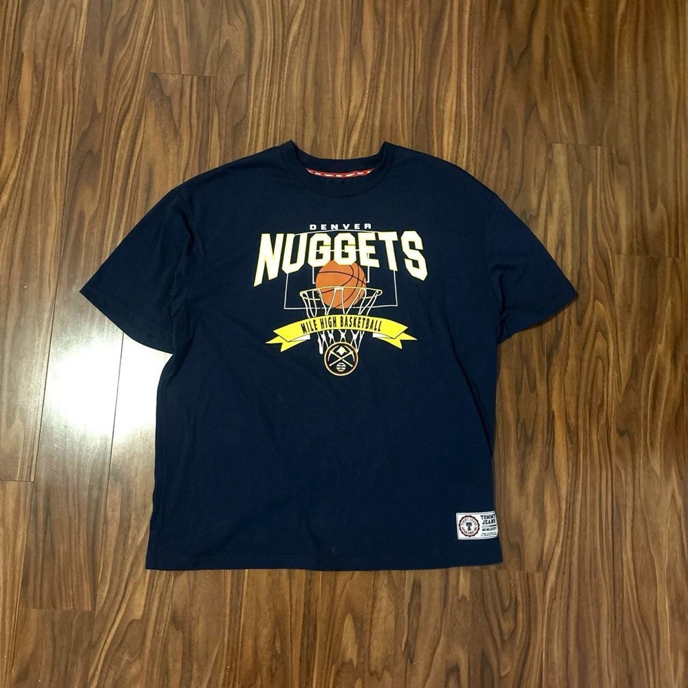 Denver Nuggets Navy Blue T-Shirt